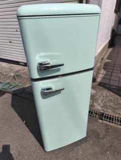 関東限定 条件にて無料配送 2019年 レトロ冷蔵庫 レトロ冷凍冷蔵庫 m70828292772_1.jpg?1751680371