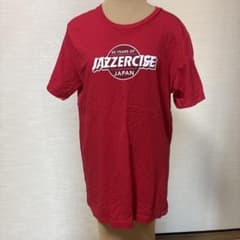 JAZZERCIZE 40周年記念Tシャツ 赤