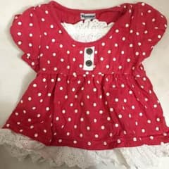 美品♡ドット柄ワンピース♡トップスのサムネイル