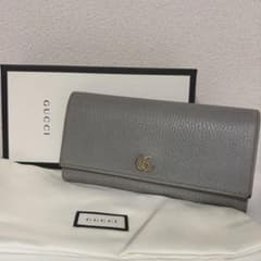 GUCCI（グッチ）財布　ダブルGロゴ（GG）　グレー GUCCI（グッチ）財布 ダブルGロゴ（GG） グレー - メルカリ