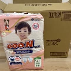 グーンプラス　オムツ　テープ　L 48枚 4パックのサムネイル