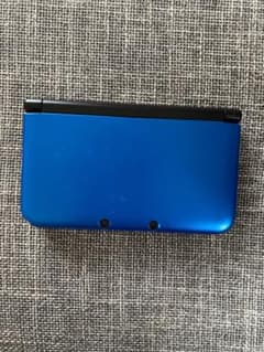 3ds LL 本体 ブルー   Blue カセット8コ 充電ケーブル付きのサムネイル