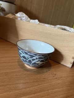 茶碗 揃い 木箱入り 陶器 煎茶碗のサムネイル