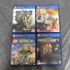 PS4 ソフト 4本セット まとめ売り - メルカリ