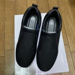 【お値下げ】VIVIANブラック スリッポン Mのサムネイル
