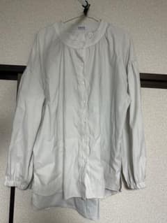 FLASH BLUE ホワイト 長袖シャツ ブラウスのサムネイル