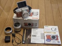 Panasonic LUMIX GF90 ダブルレンズキット オレンジ＋ガイド本 - メルカリ