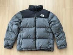 THE NORTH FACE ダウンジャケット グレー/ブラックのサムネイル