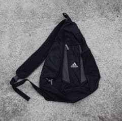 00s y2k adidas 刺繍ロゴ ワンショルダーバッグ スリングバッグ - メルカリ