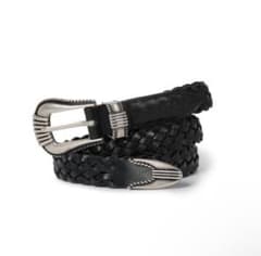 完売品AAKAM 25mm Braided Western BuckleBelt