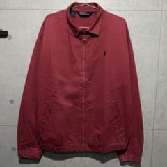 90s polo by Ralph Lauren スイングトップ フェードレッド - メルカリ