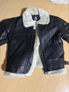 SUNTORY BOSS ムートンジャケット　B-3 牛革　XL 2000年限定 SUNTORY BOSS ムートンジャケット B-3 牛革 XL 2000年限定 - メルカリ