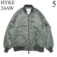 美品✨HYKE　MA-1ボンバージャケット　カーキ　1 TYPE MA―1 JACKET | HYKE (Women)/ハイク | 三越