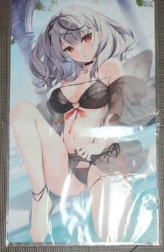 ホロライブ】沙花叉クロヱ プレイマット 希少品 水着 下着 裸足 太もも