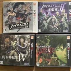 fe覚醒　暗夜王国　女神転生4 final テイルズオブジアビス　3dsソフト fe覚醒 暗夜王国 女神転生4 final テイルズオブジアビス 3dsソフト