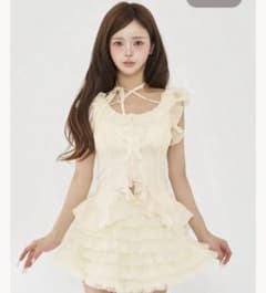 Darich ダーリッチ シアーラメシフォンフリルトップス MNT Darich シアーラメシフォンフリルトップス - メルカリ