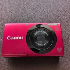 Canon PowerShot A3400 IS キャノン デジカメ レッド - メルカリ