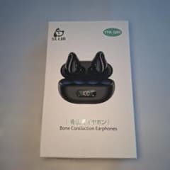 골전도 이어폰 Bluetooth 이어폰 무선 이어 커프 구조 화이트