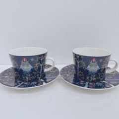 iittala イッタラ タイカ 2客セット ティーカップ&ソーサー フクロウ 