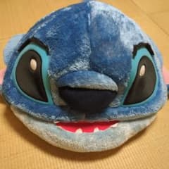 スティッチ 顔型キャップ 耳付き　着ぐるみ顔のみ　UFOキャッチャーで取ったもののサムネイル