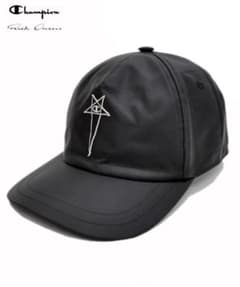 RICK OWENS × CHAMPION BASEBALL CAP /ブラックのサムネイル