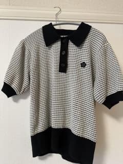 ぽ*︎様 【美品】MARY QUANT / バイカラーデイジーポロ プルオーバーのサムネイル