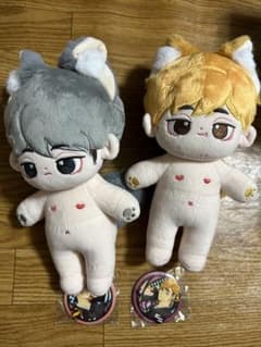 ハイキュー　宮治 宮侑　同人ぬいぐるみ　セット　着せ替え可能のサムネイル