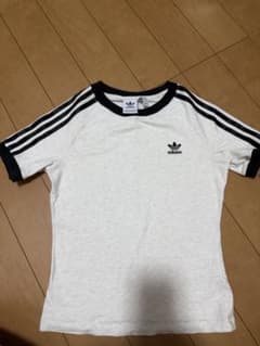 adidas 半袖 Tシャツ 韓国 白のサムネイル