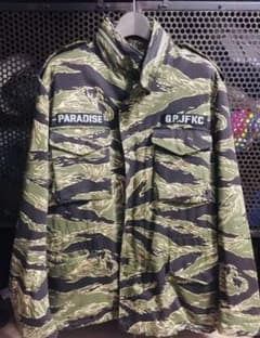 2015aw wacko maria タイガーカモ m65 レオパード Lのサムネイル