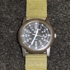 TIMEX CAMPER 34mmカーキ 【稼働未確認】