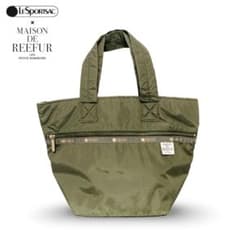希少】レスポートサック×メゾンドリーファー トートバッグ 抹茶色 