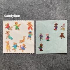 Sandylion サンディライオン シール フロッキー オーロラ くま - メルカリ