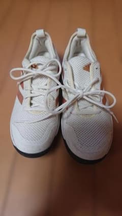 adidas スニーカー ホワイト×オレンジのサムネイル