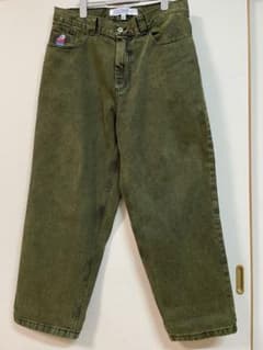 POLAR SKATE  BIG BOY JEANS Green Blackのサムネイル