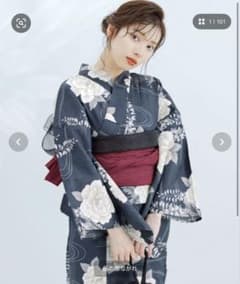 dita 浴衣 凪の藤流れのサムネイル