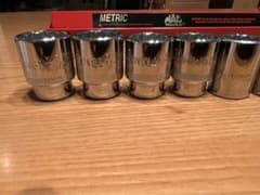 ⭐︎値下げしました⭐︎MAC TOOLS METRIC ソケットセット12ptのサムネイル