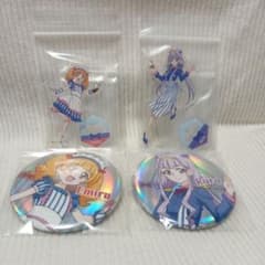 プリキュア ローソン Loppi アクリルスタンド 缶バッジ えみる・ルールーのサムネイル