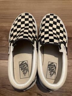 VANS チェッカーボード スリッポン　22.5㎝のサムネイル
