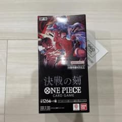新品未開封テープ付き】ワンピースカード 決戦の刻 1BOX - メルカリ