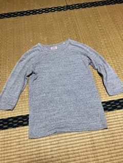 ハリウッドランチマーケット　ストレッチフライス　七分袖　サイズ2 (M)グレーのサムネイル