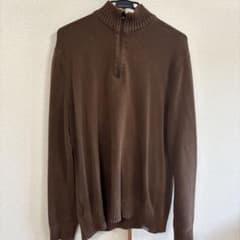 "値下げ" 00s eddie bauer ハーフジップニットのサムネイル