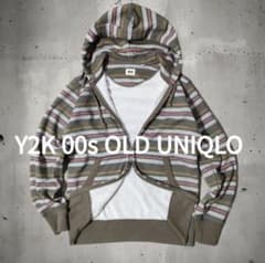 Y2K 00s OLD UNIQLO ダブルジップパーカーのサムネイル