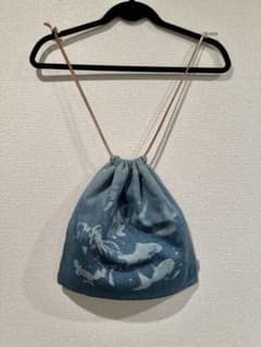 LOEWE デニム ドローストリングバッグ - メルカリ