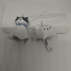 【ガチャ】てるてるにゃんことにゃんぶれら 2種セットのサムネイル