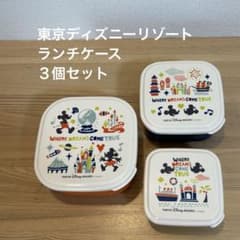 東京ディズニーリゾート ランチケース3個セット 保存容器 弁当箱
