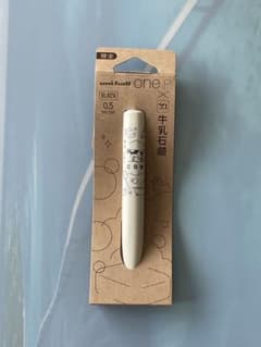 uni-ball one P 0.5mm 우유 비누 콜라보레이션
