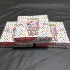 かずぽん専用 ポケモン151 3箱 シュリンク付きのサムネイル