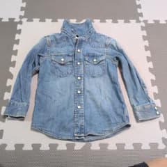 GAP キッズ デニムシャツ ウエスタン風のサムネイル