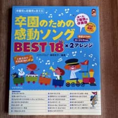 卒園のための感動ソング BEST18 ピアノ伴奏譜のサムネイル