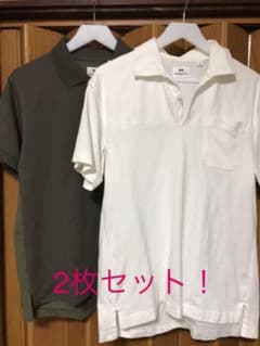 大幅値下げ！エンジニアドガーメンツ × ユニクロ ポロ Sサイズ2枚セットのサムネイル